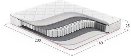 MOON MEDIC 862 (Standart M матрас 160x200)